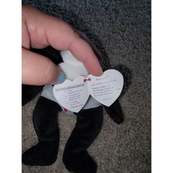 NWT Beanie Baby - 1998 TY Fortune Panda Bear - Picture 3 of 5